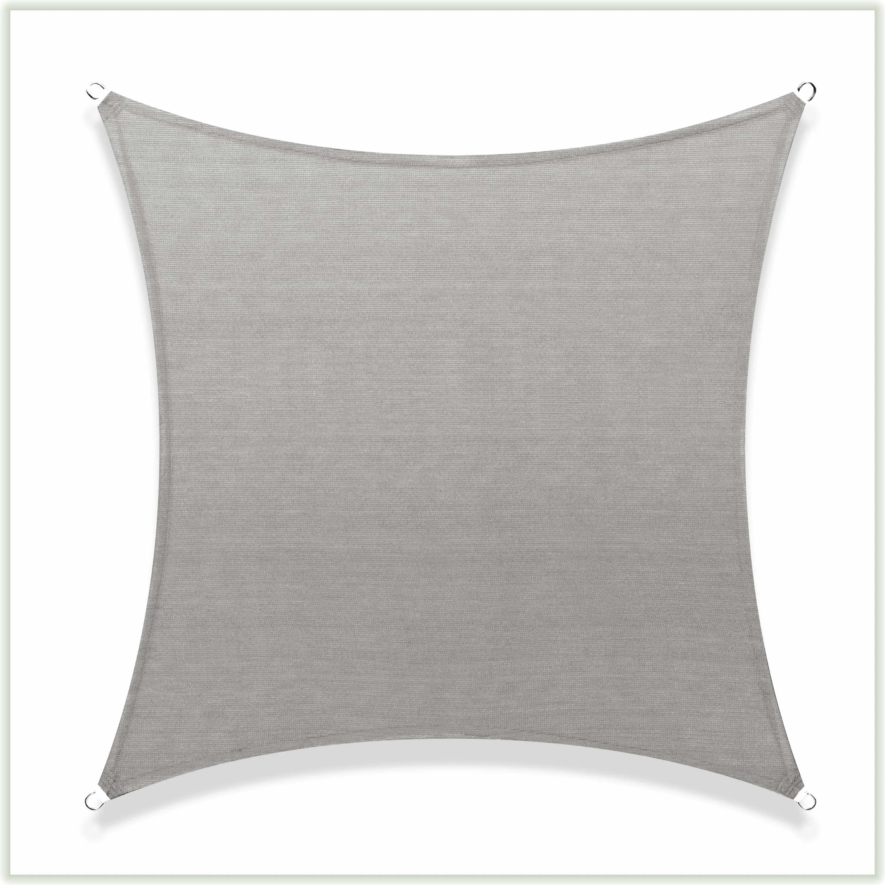 Square Sun Shade Sail Canopy, Commercial Grade, 4 Sizes, 8 Colors