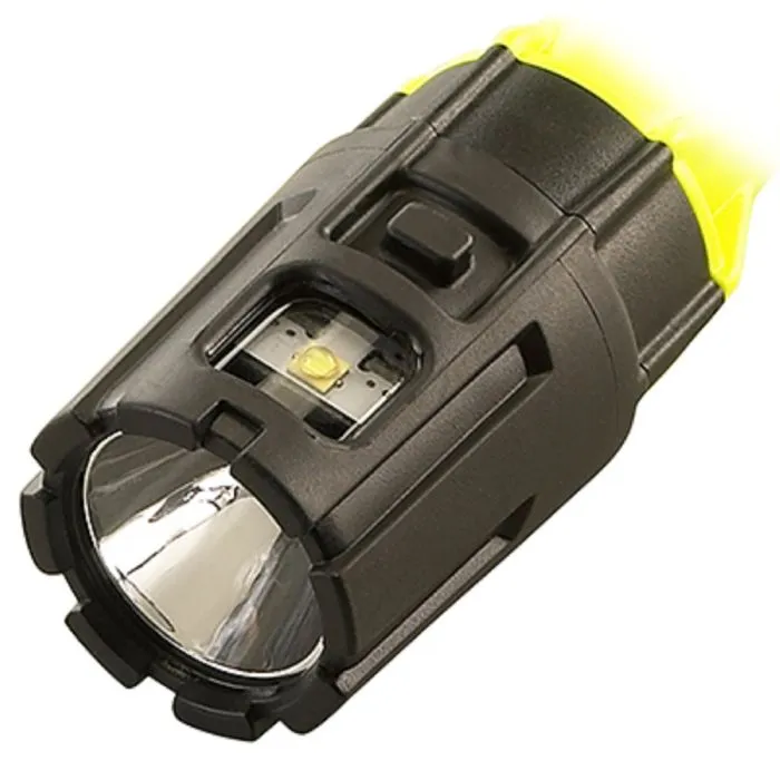 Streamlight Dualie 2AA 67750 Intrinsically Safe Flashlight, Yellow, 1 Each