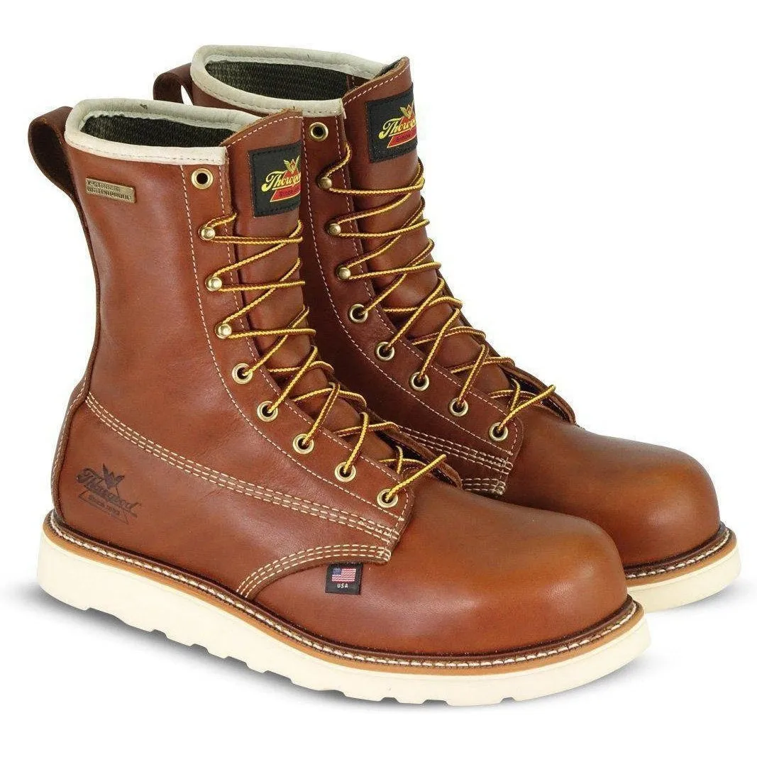 Thorogood Men's USA Made Amer Heritage 8" Composite Toe Wedge Work Boot 804-4210