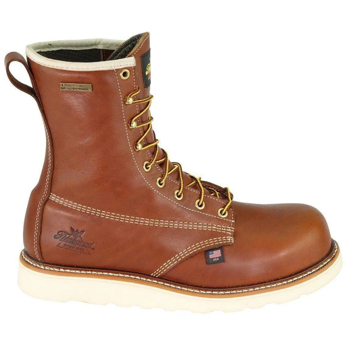 Thorogood Men's USA Made Amer Heritage 8" Composite Toe Wedge Work Boot 804-4210