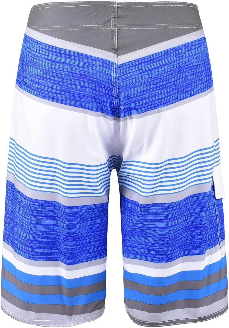 unitop Men's Board Shorts Summer Holiday Surf Trunks Quick Dry