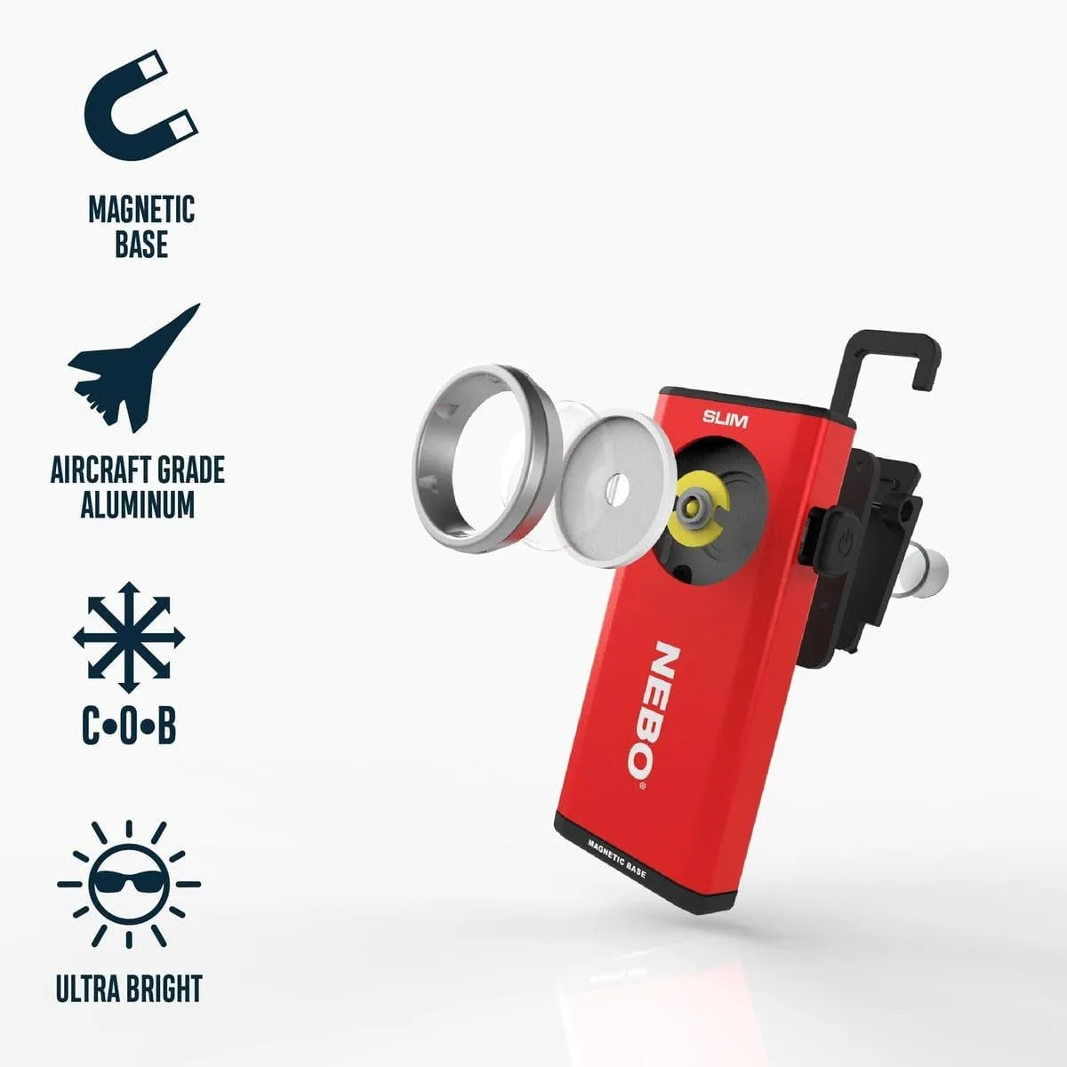USB Rechargeable Bright Pocket Light with Clip