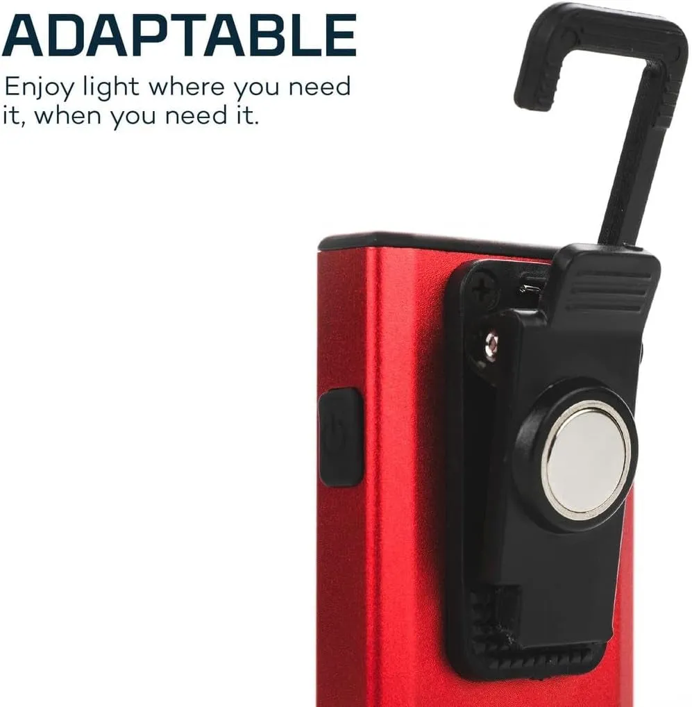 USB Rechargeable Bright Pocket Light with Clip