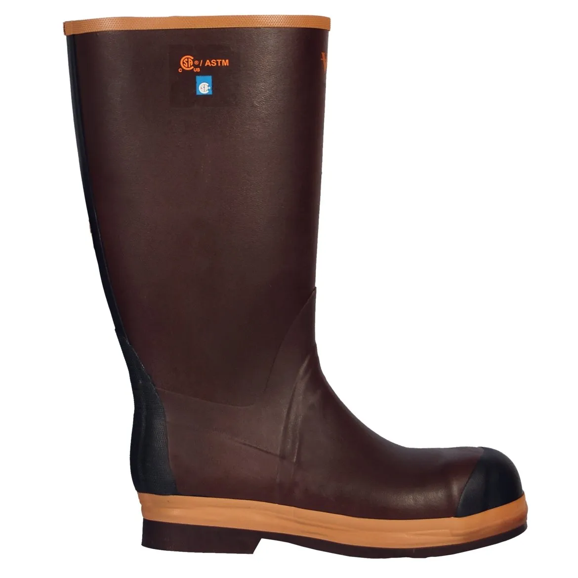 Viking VW22 Insulated Safety Work Boots with Steel Toe, Brown