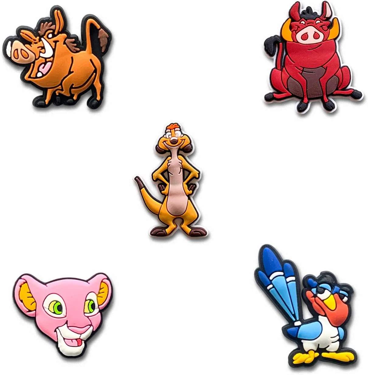 Wlyosvje 20Pcs Cartoon Shoe Charms for Clog Sandals, Cute Shoes Decoration Charms for Teen Adults
