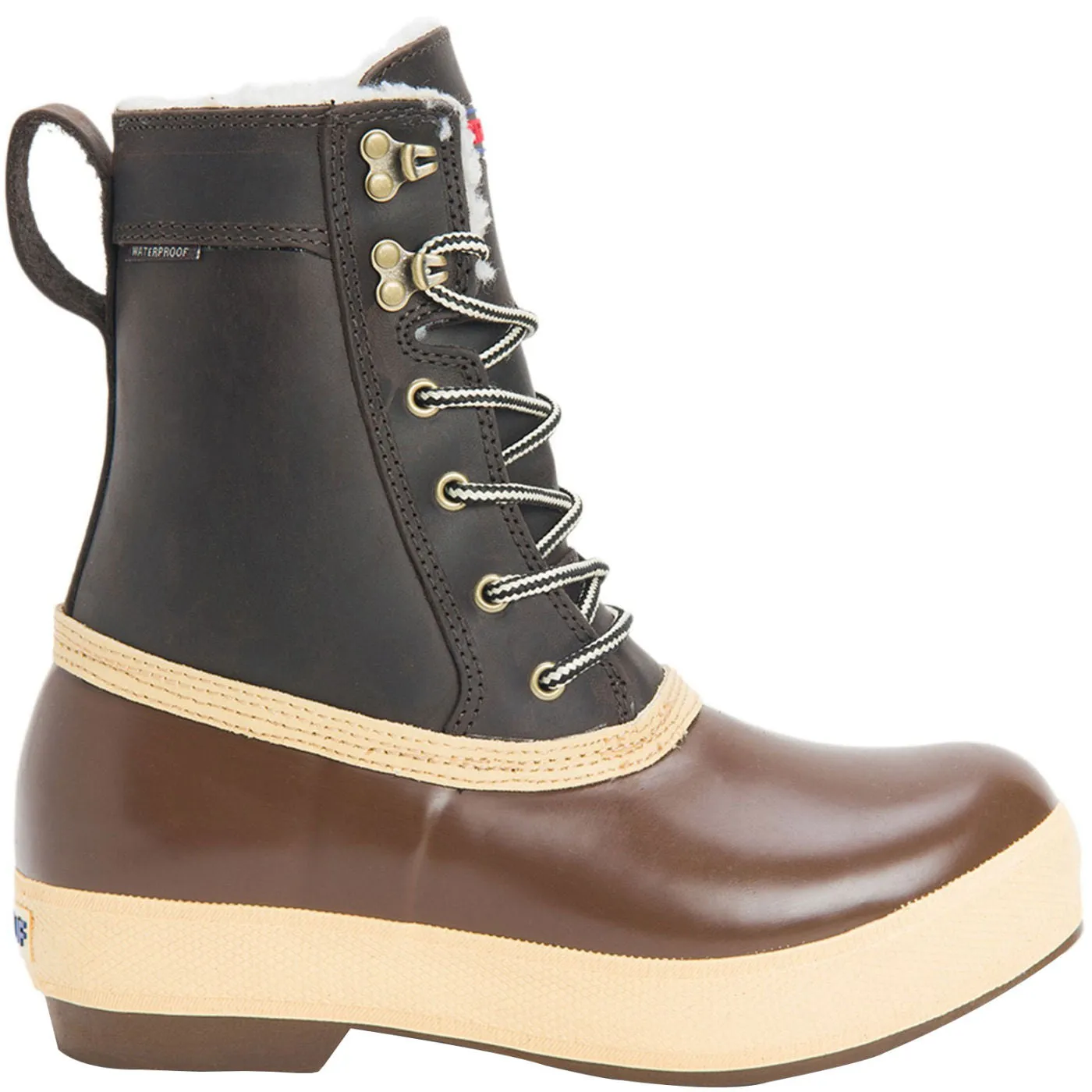 XTRATUF Ladies 8 Inch Insulated Legacy Brown Lace Up Boots LLW8900