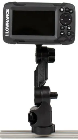 YakAttack Fish Finder Mount For Lowrance Hook 2,4 and 5